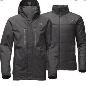 NWT The North Face Clement Triclimate Navy Mens Jacket